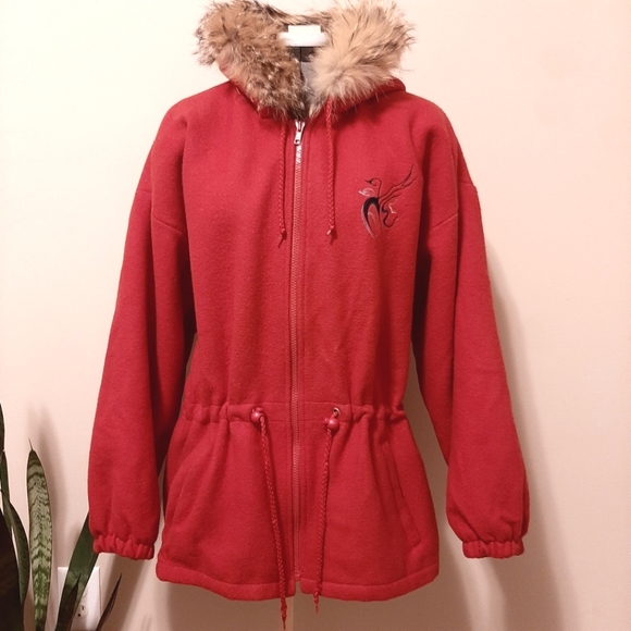 Northern Sun Wool Parka Jacket - Picture 1 of 8